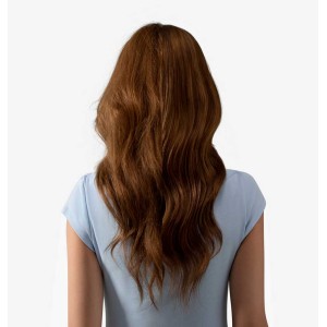 Высокая концентрация отрицательно заряженных ионов уменьшает статическое электричество, разглаживает пряди волос и запечатывает кутикулы, помогая сохранить влагу и уменьшить пушение.