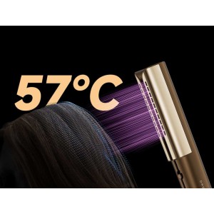 Благодаря надежному закреплению выпрямляющих пластин в Aero Straight реализован специальный режим для сушки корней волос. Во время укладки поток воздуха бережно высушивает пряди, защищая волосы и кожу головы.