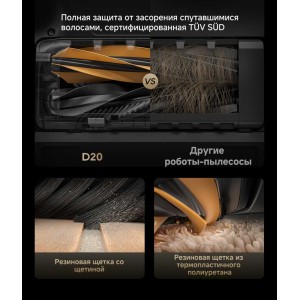 Легкое и быстрое распутывание спутавшихся волос   Система HyperStream™ оснащена двумя разными щетками и имеет продуманную конструкцию, оптимизированную для
беспрепятственного прохождения воздуха. Она легко извлекает мусор из ковров и щелей в твердых напольных покрытиях, засасывая каждую прядь волос, чтобы предотвратить спутывание.