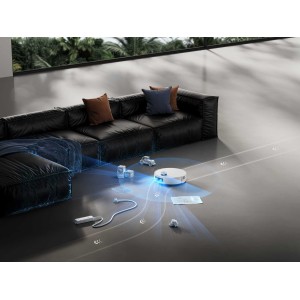 Усовершенствованная система AstroVision™ Две HD-камеры с поддержкой ИИ фиксируютинформацию о глубине и формируют 3D-детали, помогая роботу-пылесосу легко объезжать более 240 типов предметов с точностью до 1 мм.