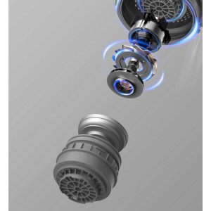 Пылесос R10Ѕ Pro обладает повышенной мощностью для эффективной глубокой очистки, улавливания пыли, грязи, волос и крупных частиц, достигая оптимальной производительности без засорения.